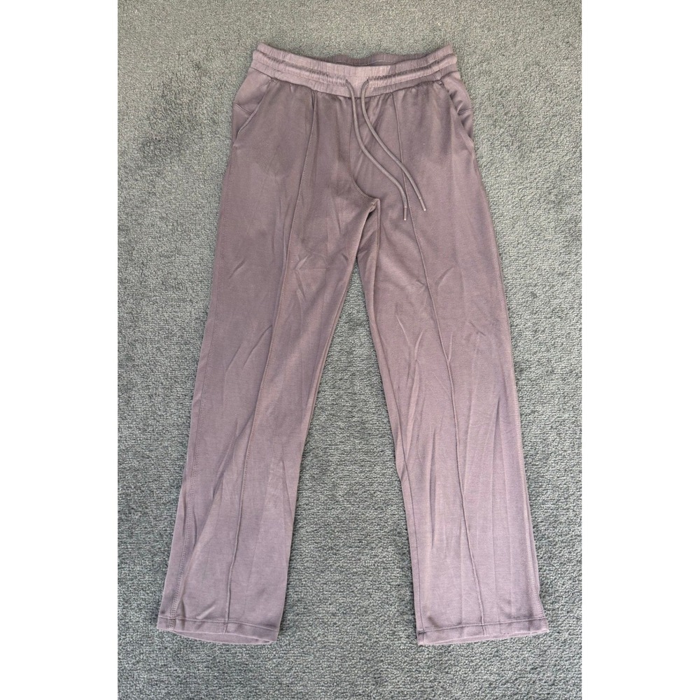 Danskin Mauve Purple Straight Leg Lounge Pants Style 9924 Medium